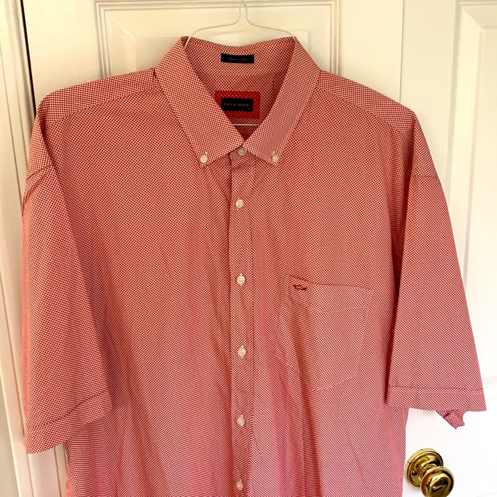 Men’s Paul and shark short sleeve button down